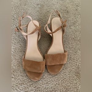 J Crew Suede Heels